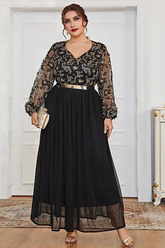 Bella Sequin Maxi Dress